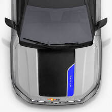 Blackout 4x4 Hauben-Vinylaufkleber für Jeep Compass 2026 2