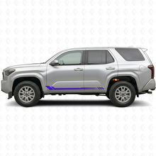 Waben-Streifen Seitenvinylaufkleber für Toyota 4Runner 2024+ 2