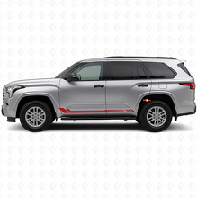 Bienenwaben-Streifen Seitenvinyl-Aufkleber für Toyota Sequoia 2022+ 3