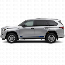 Racing Style Seitenstreifen Vinyl-Aufkleber für Toyota Sequoia 2022+ 2