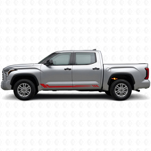 Wabenstreifen Seitenvinylaufkleber für Toyota Tundra 2022+ 3