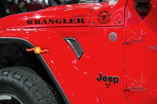 Jeep Rubicon Wrangler Zombie Outbreak Response Team Wrangler Aufkleber-Kit Nr. 4