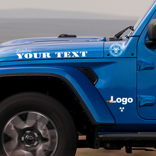 Zombie Style Logo Vinyl-Aufkleber-Kit für Jeep Wrangler Rubicon_2