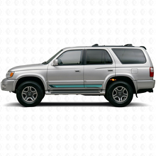 Vintage Gerade Streifen Seitenaufkleber für Toyota 4Runner 1995-2002_2