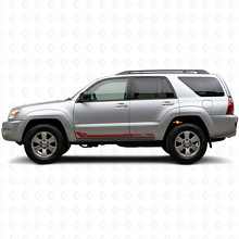 Wabenstreifen Seiten-Vinylaufkleber für Toyota 4Runner 2002-2009_3