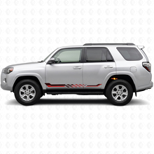 Vinyl-Aufkleber mit Schachbrettmuster als Seitenstreifen für Toyota 4Runner 2009-2024_3