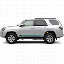 Vintage gerade Streifen Seiten-Vinylaufkleber für Toyota 4Runner 2009-2024_2