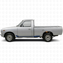Racing-Stil Seitenstreifen Vinylaufkleber für Toyota Hilux 1968-1972_2