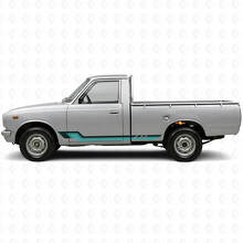 Vintage-Streifen Vinyl-Aufkleber für Toyota Hilux 1968-1972_2
