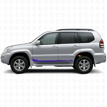 Wabenstreifen Seiten-Vinylaufkleber für Toyota Land Cruiser Prado 2002-2009_2