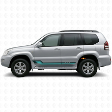 Vintage-Stil Seitenstreifen Vinylaufkleber für Toyota Land Cruiser Prado 2002-2009_2