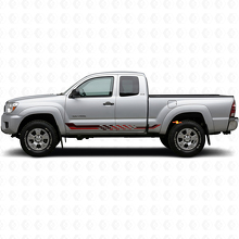 Karierte Flaggen-Seitenstreifen Vinyl-Aufkleber für Toyota Tacoma 2004-2015_3