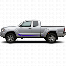 Wabenstreifen Seiten-Vinylaufkleber für Toyota Tacoma 2004-2015_2