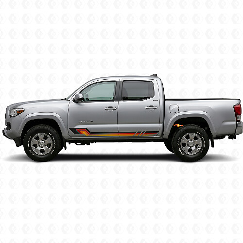 Vintage-Stil Seitenstreifen Vinyl-Aufkleber für Toyota Tacoma 2015-2023_1