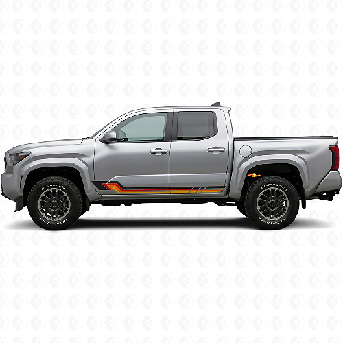 Vintage-Stil Seitenstreifen Vinyl-Aufkleber für Toyota Tacoma 2023+_1