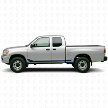 Rennstil Seitenstreifen Vinyl-Aufkleber für Toyota Tundra 1999-2006_2