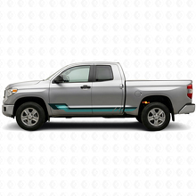 Vintage-Stil Seitenstreifen Vinyl-Aufkleber für Toyota Tundra 2007-2021_2