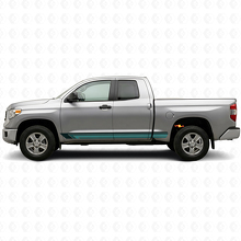 Vintage gerade Streifen Seiten-Vinylaufkleber für Toyota Tundra 2007-2021_2