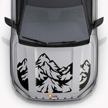 Mountain Style Motorhauben-Triple-Streifen Vinyl-Aufkleber für Jeep Compass 2026_4