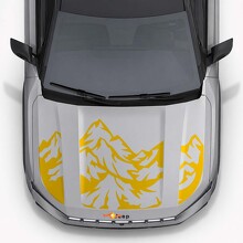 Mountain Style Motorhauben-Triple-Streifen Vinyl-Aufkleber für Jeep Compass 2026_5