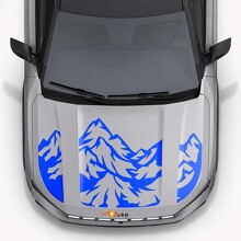 Mountain Style Motorhauben-Triple-Streifen Vinyl-Aufkleber für Jeep Compass 2026_6