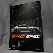 Custom Dyno Performance Specs Hochglänzendes Acrylwandkunstpanel 2