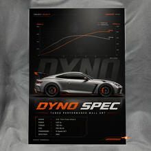 Custom Dyno Performance Specs Hochglänzendes Acrylwandkunstpanel 3