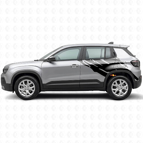 Schlammspritz-Grafik Seiten-Vinyl-Aufkleber-Set für Jeep Avenger 2023+_1
