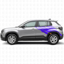 Schlammspritz-Grafik Seiten-Vinyl-Aufkleber-Set für Jeep Avenger 2023+_2