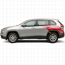 Schlammspritz-Grafik Heckseiten-Vinylaufkleber für Jeep Cherokee KL 2013-2023_3