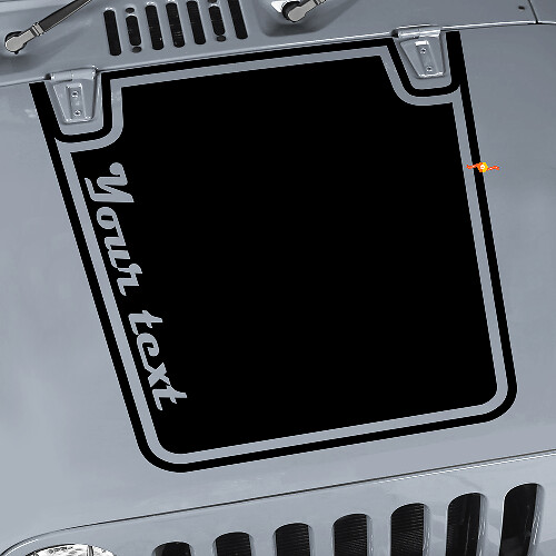 Jeep JK klassischer grafischer Motorhaubenaufkleber Aufkleber CJ YJ TJ JK Vinyl-Aufkleber
