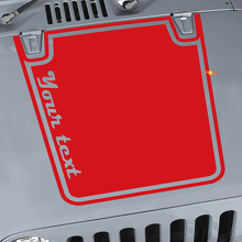 Blackout-Grafik Motorhauben-Vinylaufkleber für Jeep Wrangler CJ YJ TJ JK_3
