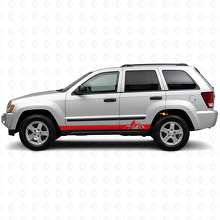 Mountains Style Streifen Seiten- Vinylaufkleber für Jeep Grand Cherokee 2005-2010_3