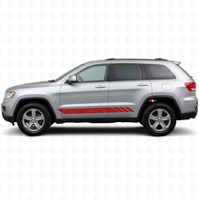 Topographische Streifen Seitlicher Vinyl-Aufkleber für Jeep Grand Cherokee 2011-2021_3