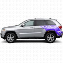 Schlamm-Spritz Grafik Heckseiten Vinyl Aufkleber für Jeep Grand Cherokee 2011-2021_2