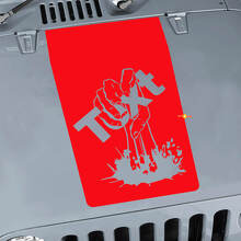 Individuell gestalteter Zombie-Hand-Motorhauben-Vinylaufkleber für Jeep Wrangler_3