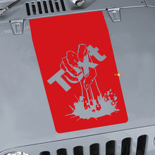 Zombie-Hand-Hauben-Vinyl-Aufkleber für Jeep Wrangler CJ YJ TJ JK_3