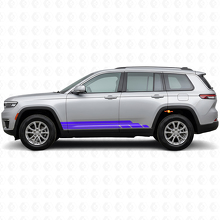Gebogene Streifen Seiten-Vinyl-Aufkleber-Set für Jeep Grand Cherokee 2021+_2