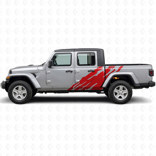 Schlammspritz-Grafik Seitenvinylaufkleber für Jeep Gladiator 2020+_3