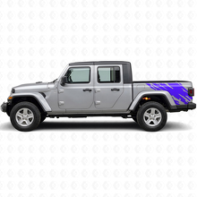 Mud Splash Grafik Aufkleber für die hintere Seite Jeep Gladiator 2020+_2