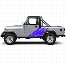 Schlammspritz-Grafik Seitenvinylaufkleber für Jeep CJ-8 Scrambler 1981-1986_2