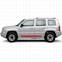 Topographische Streifen Seitenaufkleber für Jeep Patriot 2007-2017_3