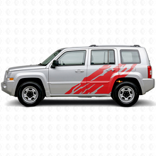 Schlamm-Spritz-Grafik Seitenaufkleber für Jeep Patriot 2007-2017_3
