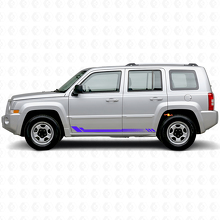 Honeycomb-Streifen Seitenvinylaufkleber für Jeep Patriot 2007-2017_2