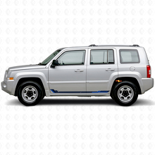Rennstil Seitenstreifen Vinylaufkleber für Jeep Patriot 2007-2017_2