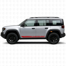 Schachbrettmuster Gebogene Seitenstreifen Vinylaufkleber für Jeep Recon 2026+_3