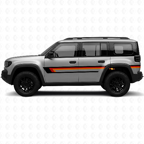 Triple-Streifen-Türseitenaufkleber für Jeep Recon 2026+_1