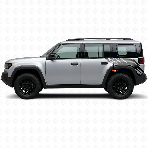 Schlamm-Spritz Graphic Rückseitiger Vinylaufkleber für Jeep Recon 2026+_1
