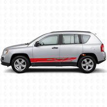 Dekorative Seitenstreifen Vinyl-Aufkleber für Jeep Compass 2007-2016_3