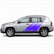 Schlamm-Spritz-Grafik Seiten-Vinylaufkleber für Jeep Compass 2007-2016_2